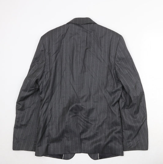 Mens UK Size 38 Zara Regular Grey Suit Jacket