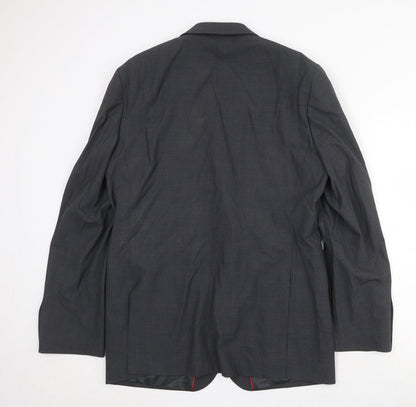 Mens UK Size 42 Marks and Spencer Regular Grey Suit Jacket
