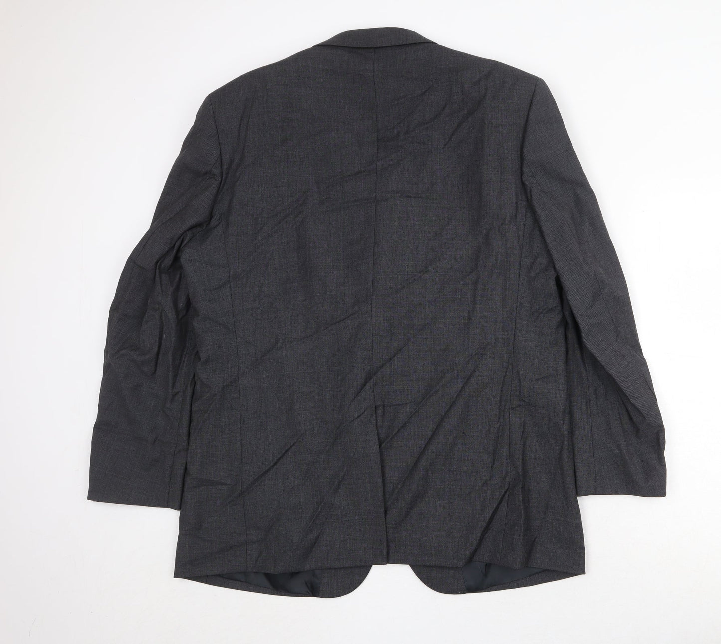 Mens UK Size 44 Brook Taverner Regular Grey Suit Jacket