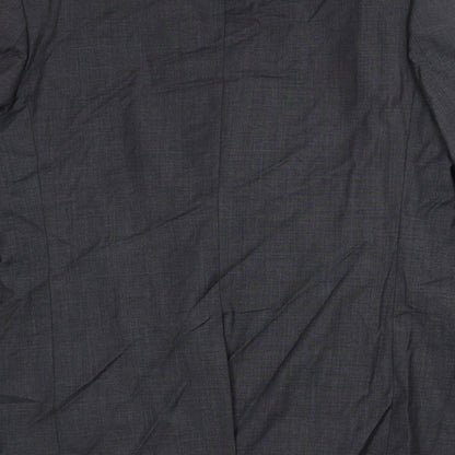 Mens UK Size 44 Brook Taverner Regular Grey Suit Jacket