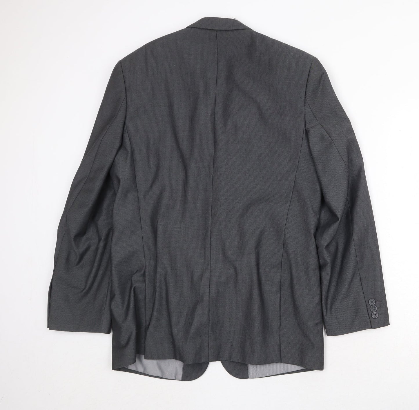 Mens UK Size 40 Jack Reid Regular Grey Suit Jacket