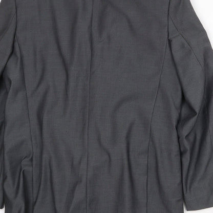 Mens UK Size 40 Jack Reid Regular Grey Suit Jacket