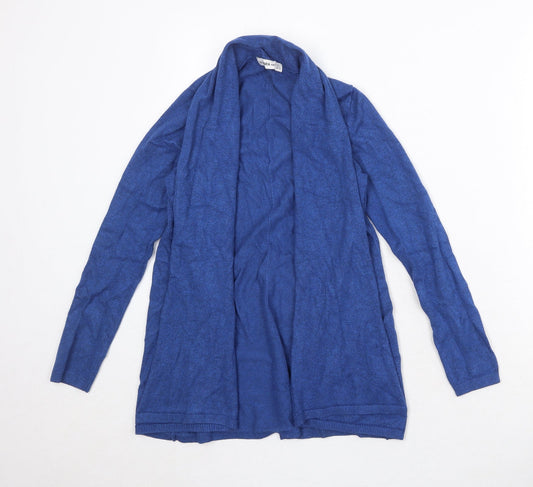 Womens UK Size S Zara Blue Cardigan Jumper
