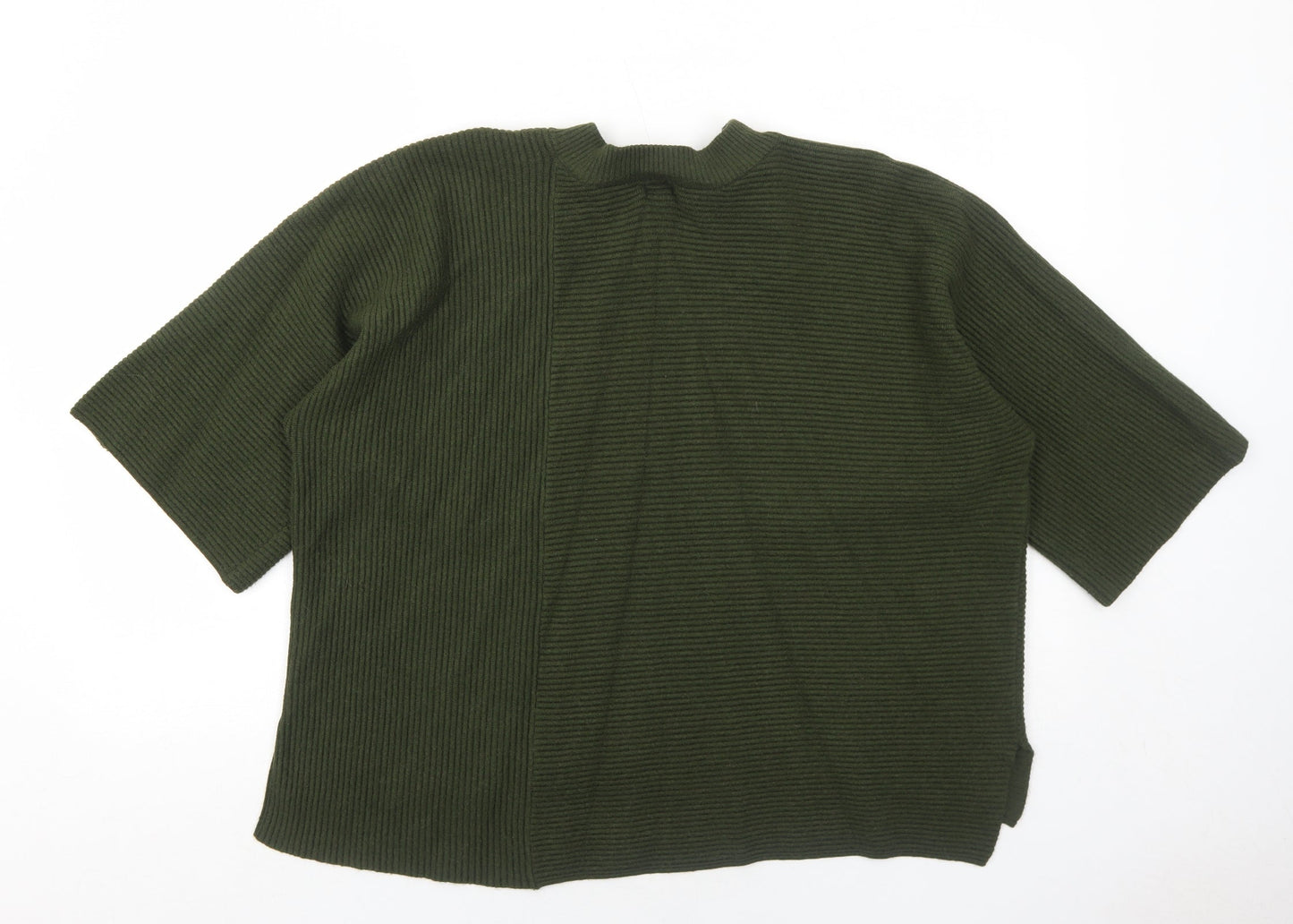 Womens UK Size M River Island Green Pullover Jumper