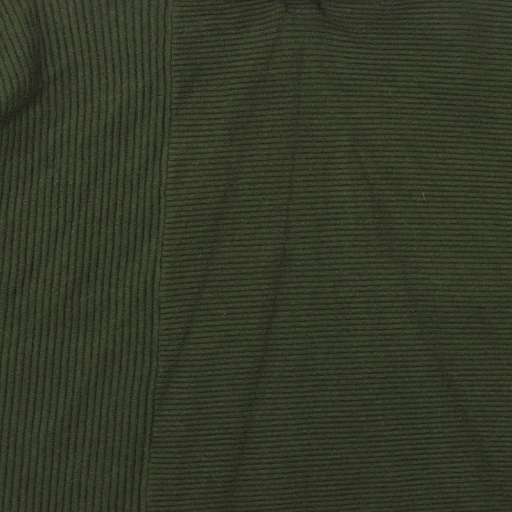 Womens UK Size M River Island Green Pullover Jumper