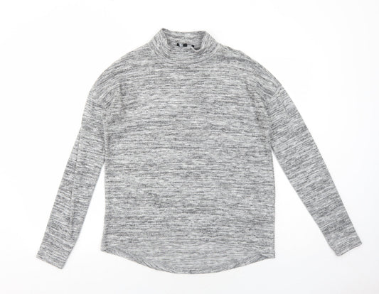 Womens UK Size 6 New Look Grey Pullover Jumper
