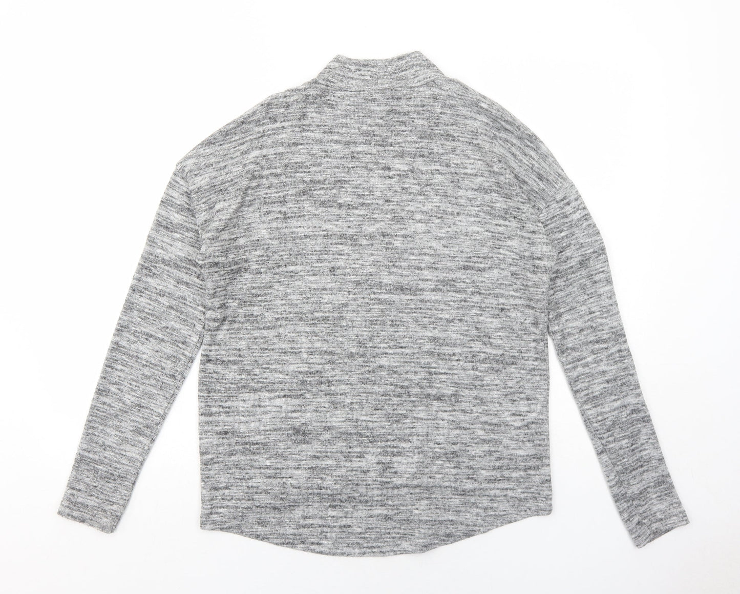Womens UK Size 6 New Look Grey Pullover Jumper