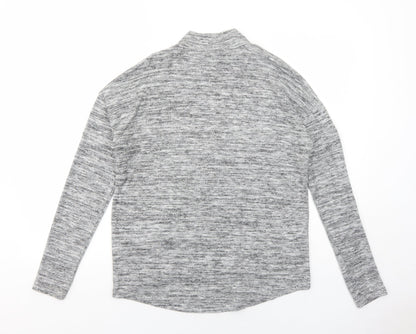 Womens UK Size 6 New Look Grey Pullover Jumper