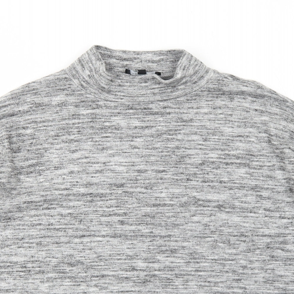 Womens UK Size 6 New Look Grey Pullover Jumper