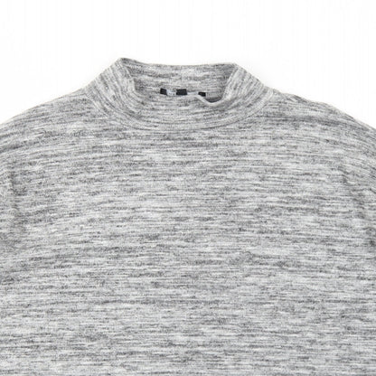 Womens UK Size 6 New Look Grey Pullover Jumper