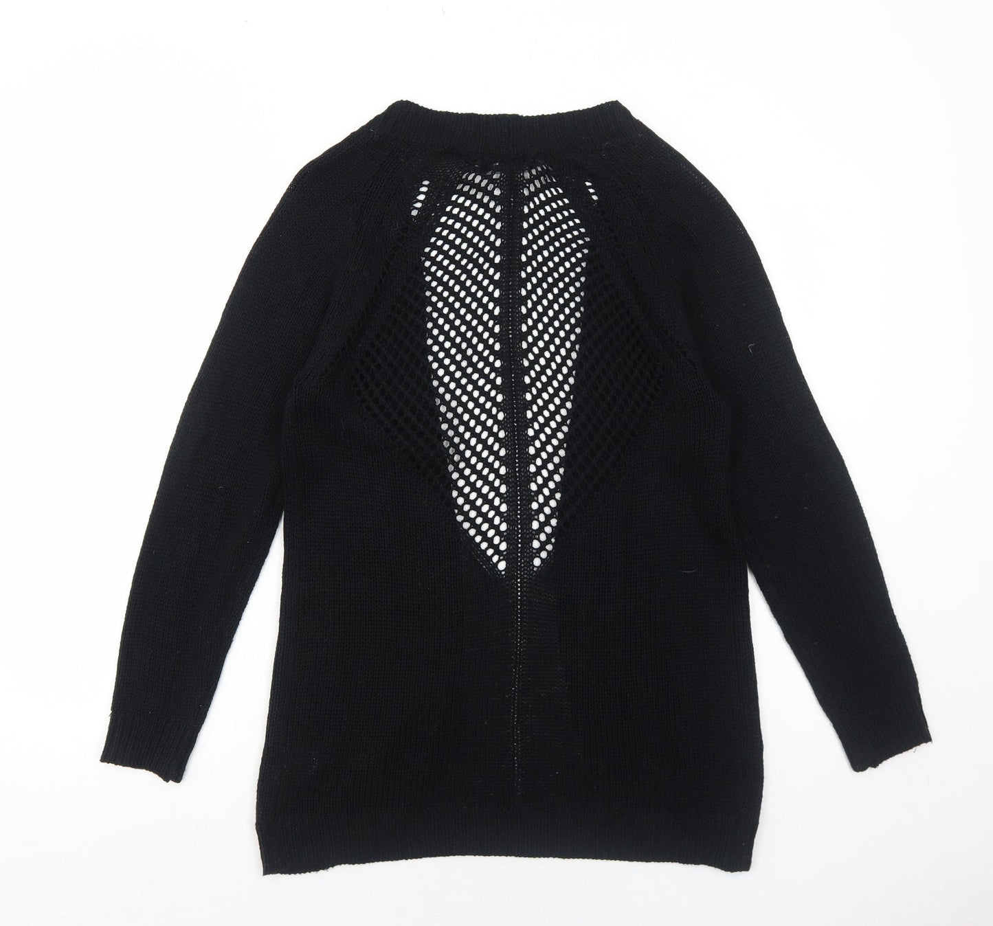 Womens UK Size 10 Select Black Cardigan Jumper