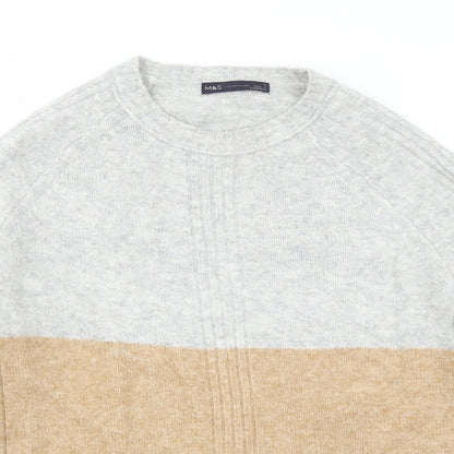 Womens UK Size S Marks and Spencer Grey Pullover Jumper
