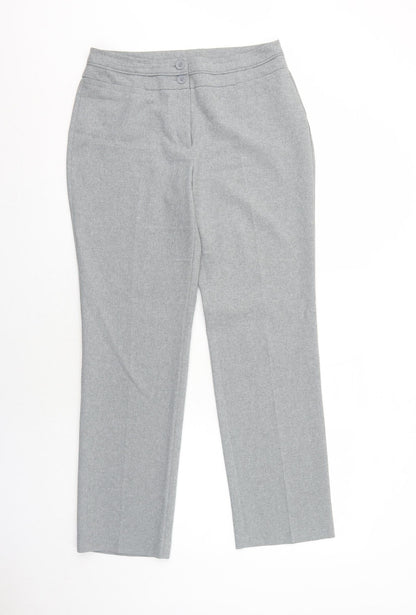 Womens UK Size 10 South Regular Fit  Grey Trousers