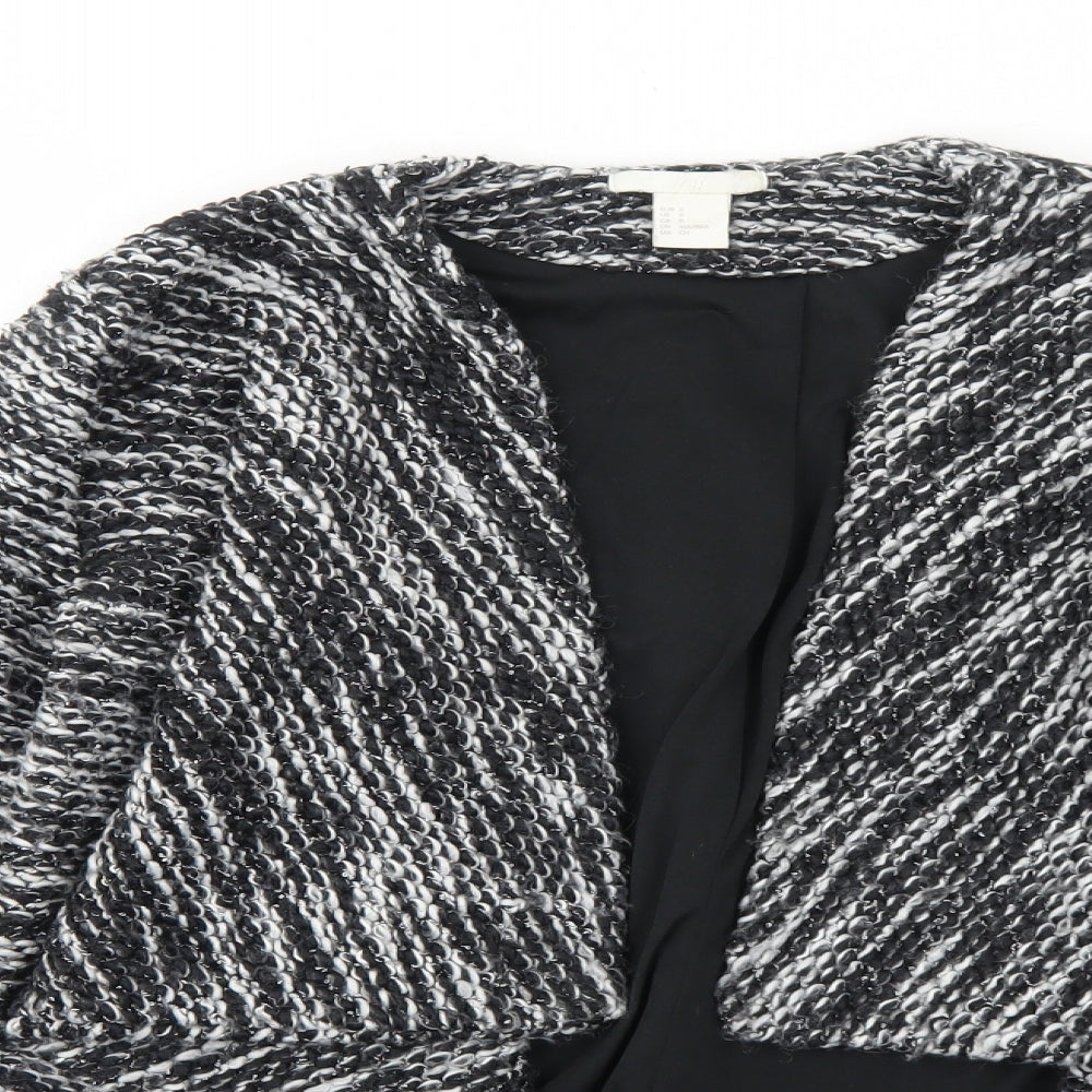 Womens UK Size S H&M Black Jacket