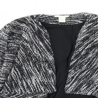 Womens UK Size S H&M Black Jacket