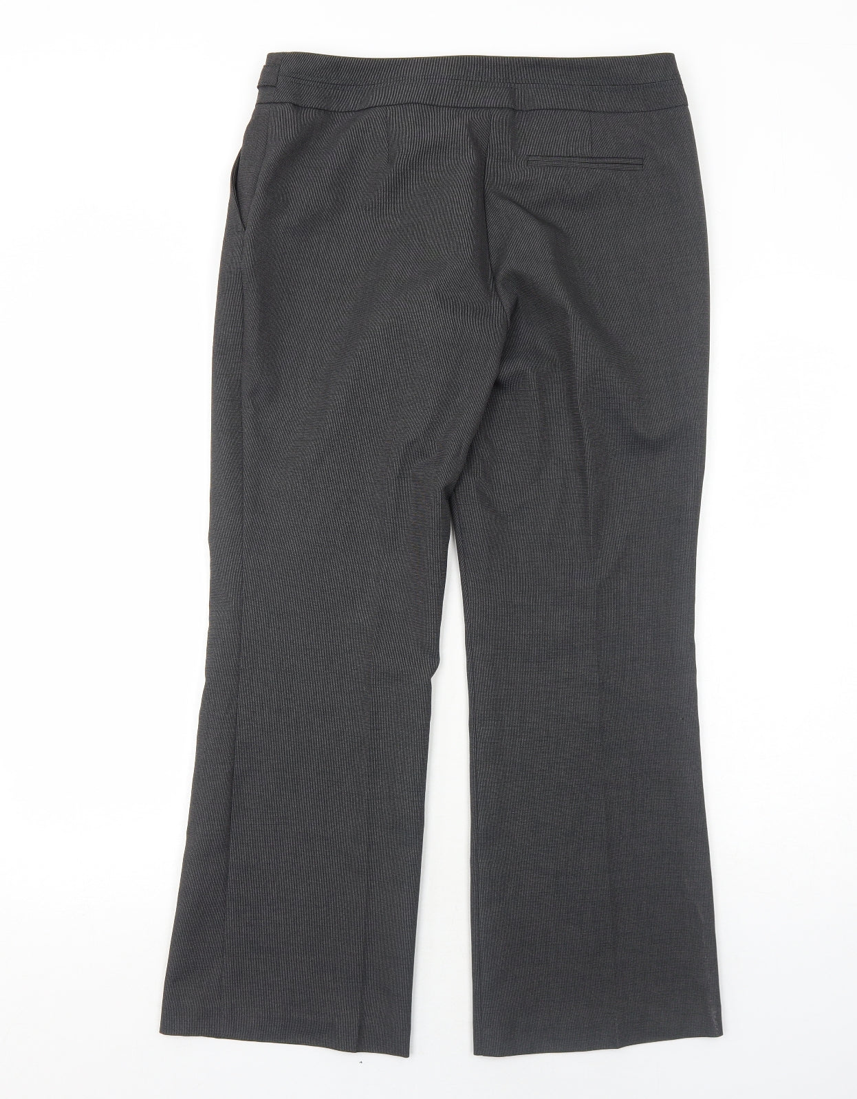 Womens UK Size 12 BHS Regular Fit  Grey Trousers