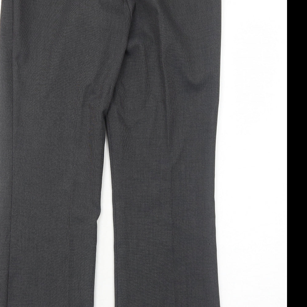 Womens UK Size 12 BHS Regular Fit  Grey Trousers
