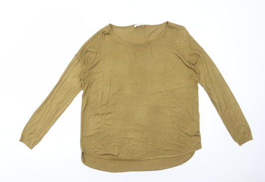 Womens UK Size S H&M Brown Pullover Jumper