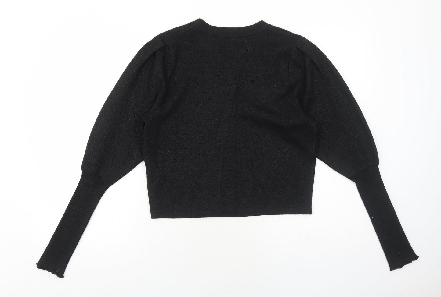 Womens UK Size M Zara Black Pullover Jumper