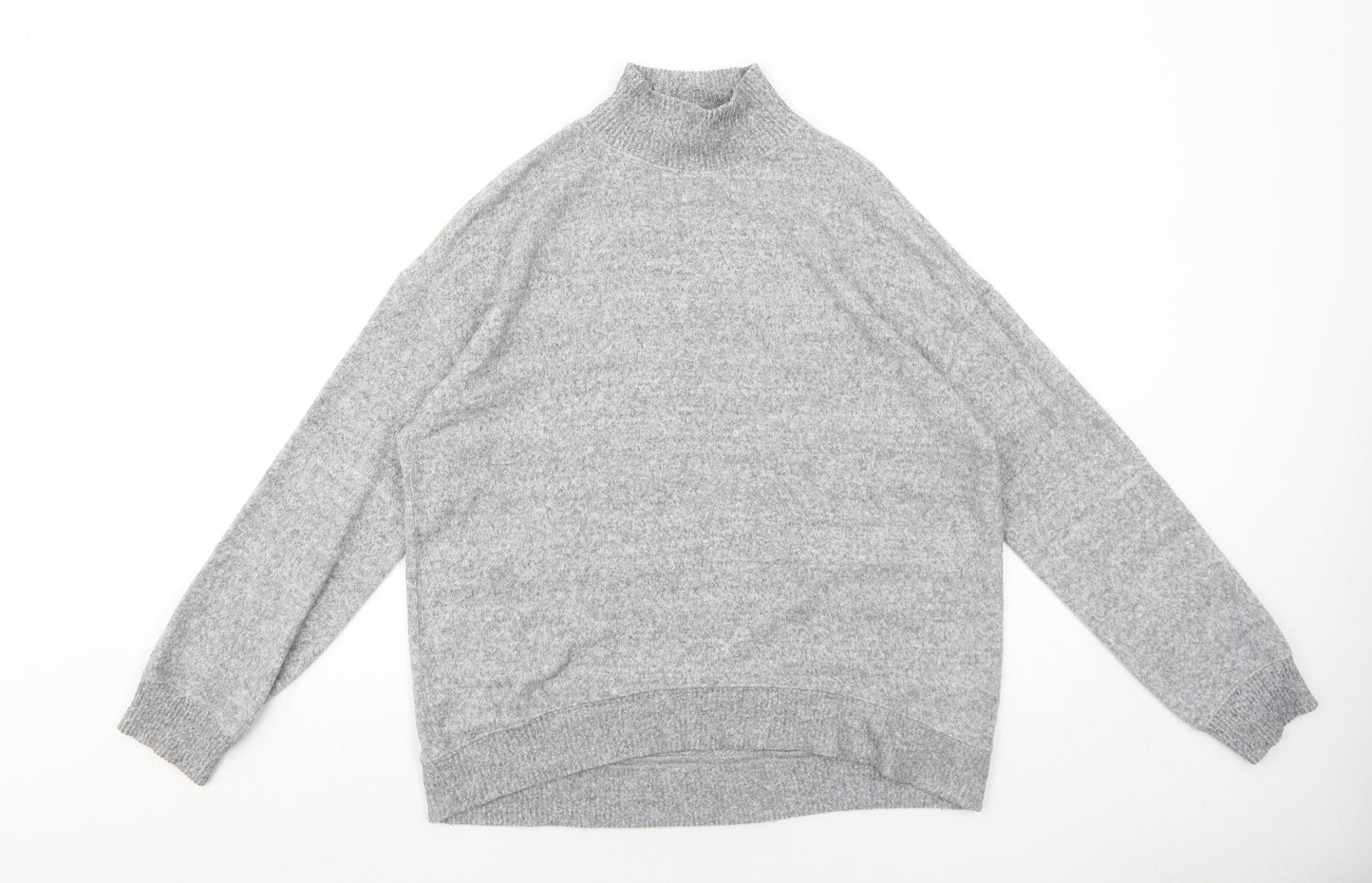 Womens UK Size M New Look Grey Pullover Jumper