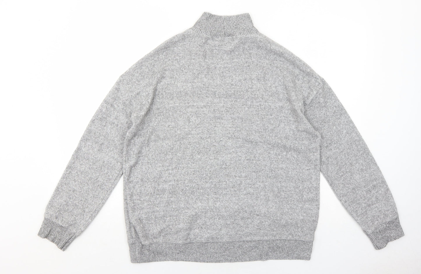 Womens UK Size M New Look Grey Pullover Jumper