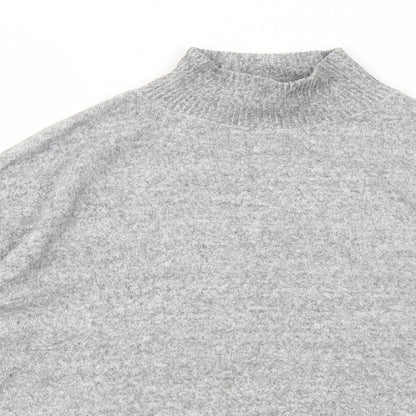 Womens UK Size M New Look Grey Pullover Jumper