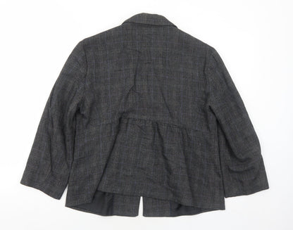 Womens UK Size 16 H&M Grey Jacket