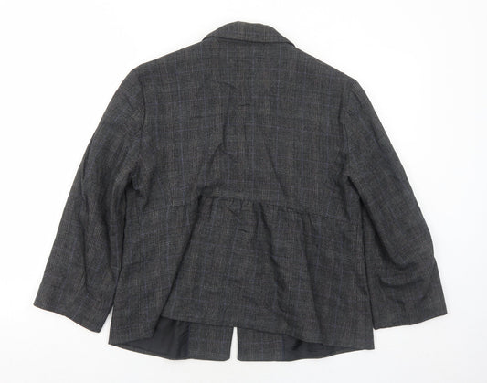 Womens UK Size 16 H&M Grey Jacket