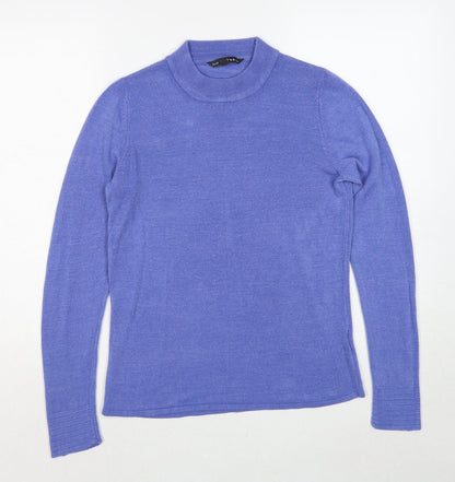 Womens UK Size 10 Bonmarché Blue Pullover Jumper