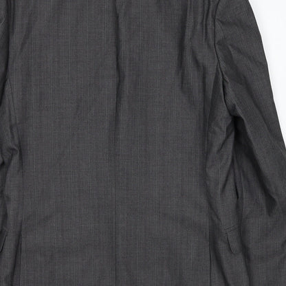 Mens UK Size 36 Red Herring Regular Grey Suit Jacket