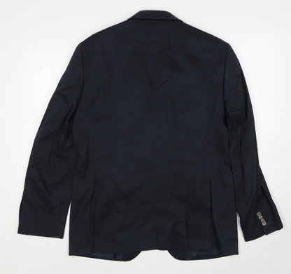 Mens UK Size 42 Marks and Spencer Regular Blue Suit Jacket