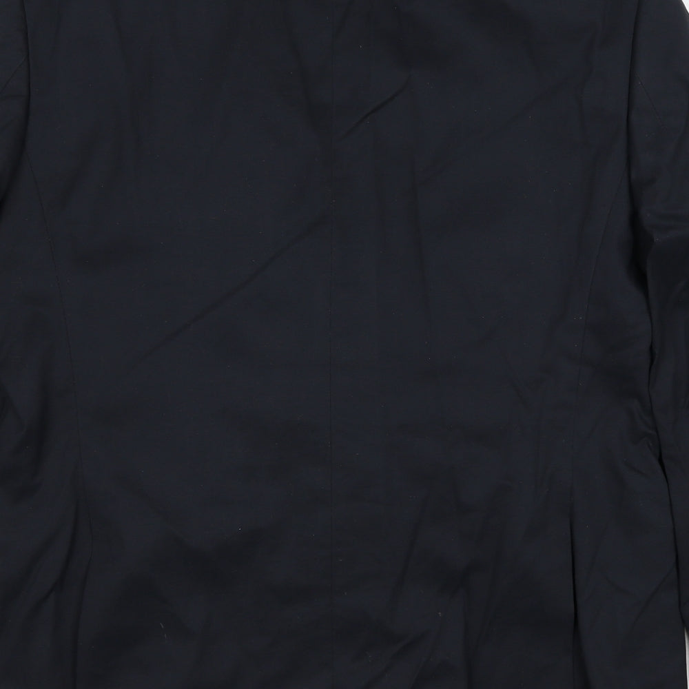 Mens UK Size 42 Marks and Spencer Regular Blue Suit Jacket