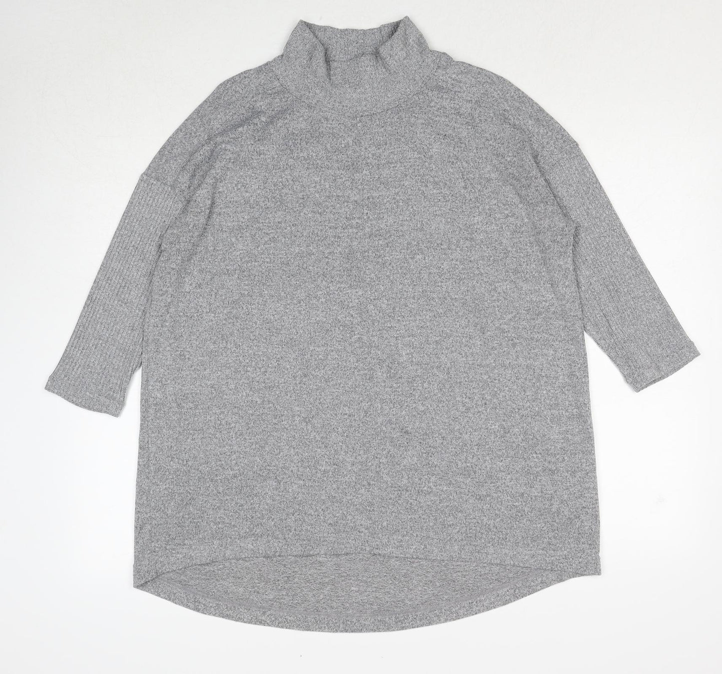 Womens UK Size 14 Marks and Spencer Grey Pullover Jumper