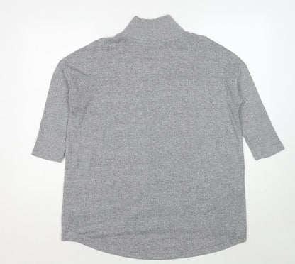 Womens UK Size 14 Marks and Spencer Grey Pullover Jumper