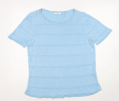 Womens UK Size 16 Marks and Spencer Blue Pullover Jumper