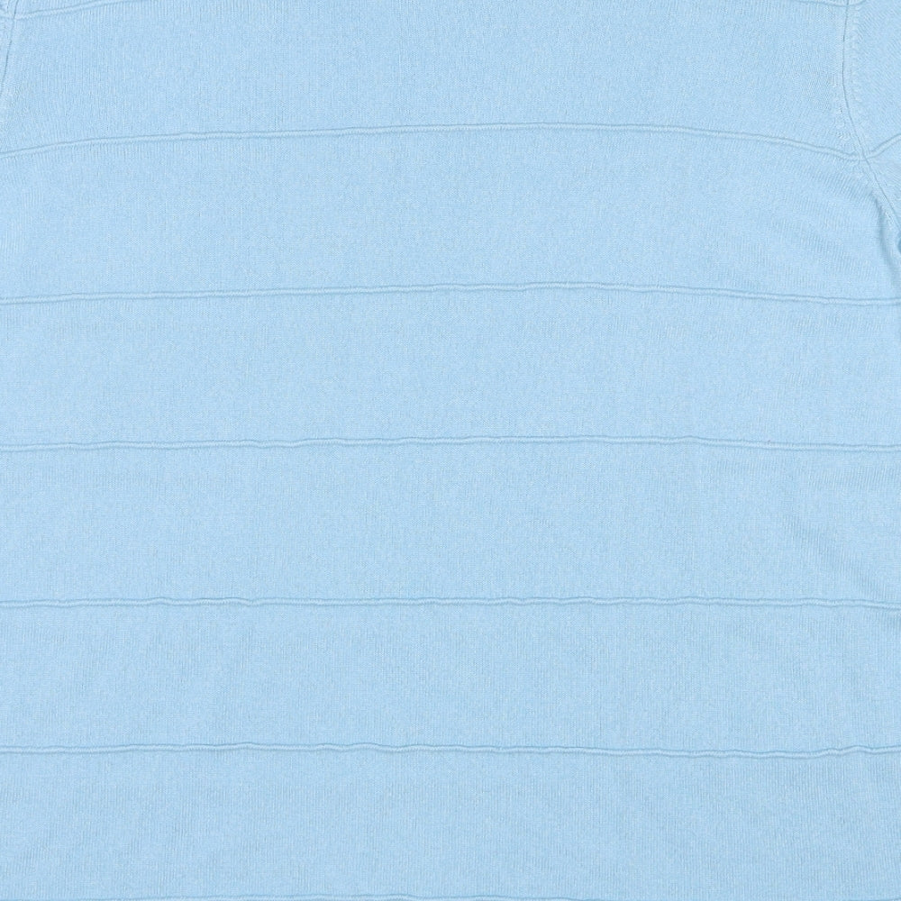 Womens UK Size 16 Marks and Spencer Blue Pullover Jumper