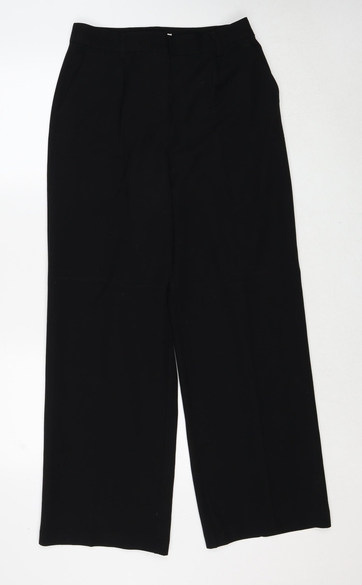 Womens UK Size 10 VILA Regular Fit  Black Trousers