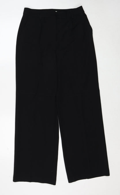 Womens UK Size 10 VILA Regular Fit  Black Trousers