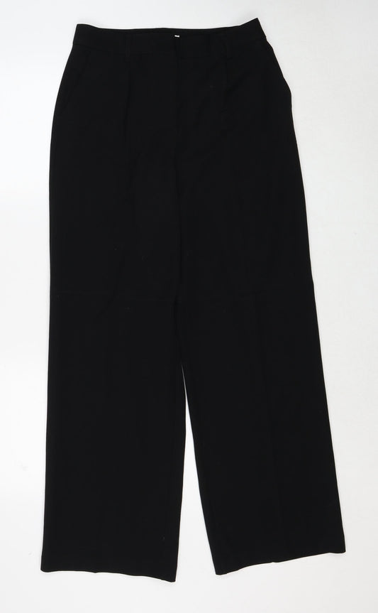 Womens UK Size 10 VILA Regular Fit  Black Trousers