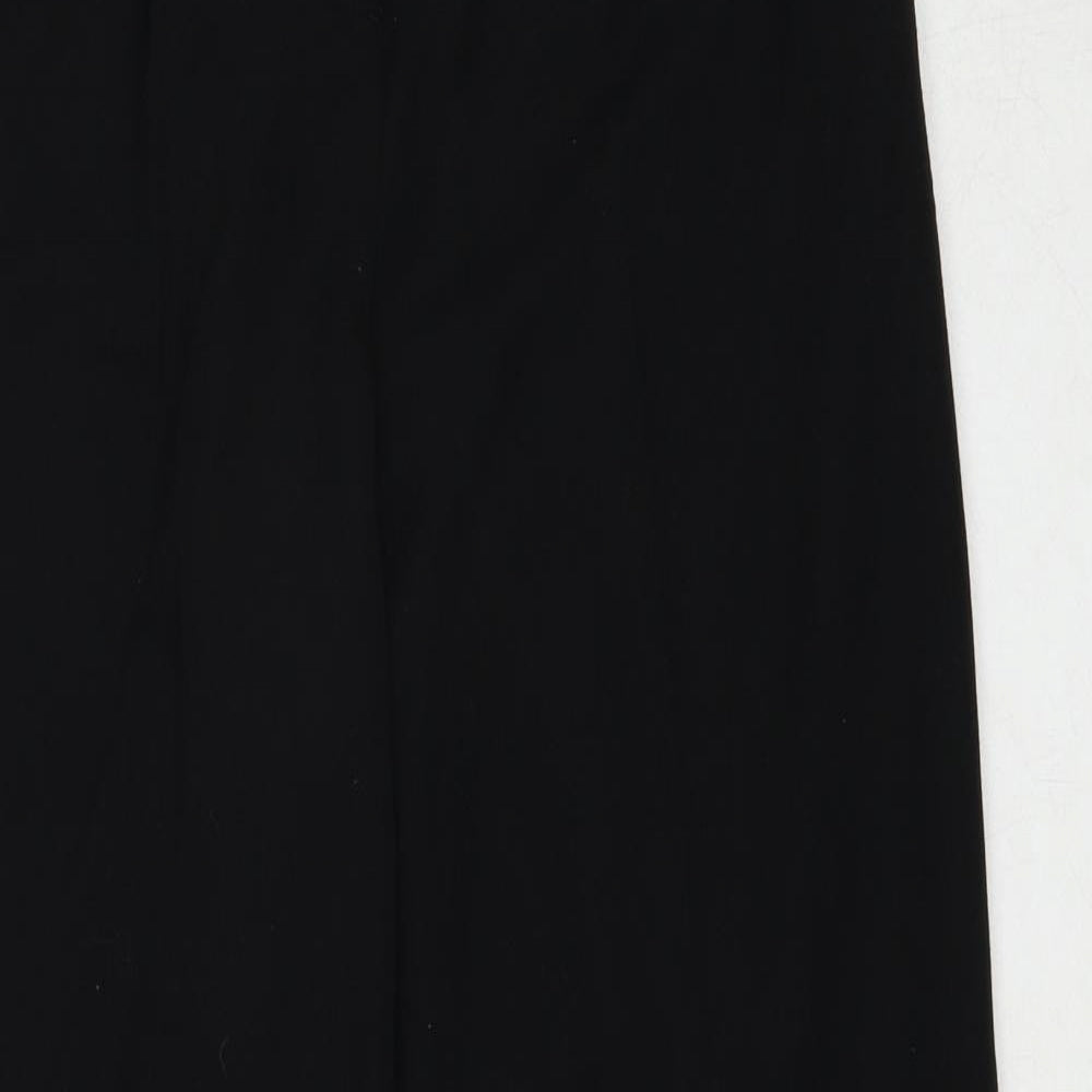 Womens UK Size 10 VILA Regular Fit  Black Trousers