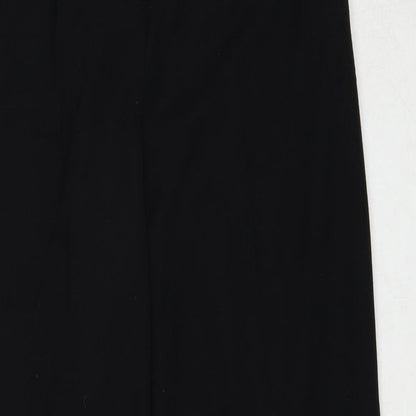 Womens UK Size 10 VILA Regular Fit  Black Trousers