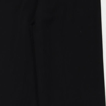 Womens UK Size 10 VILA Regular Fit  Black Trousers