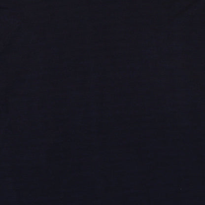 Womens UK Size XL ELVI Blue Basic T-Shirt