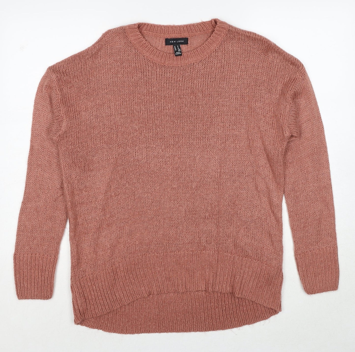 Womens UK Size M New Look Brown Pullover Jumper