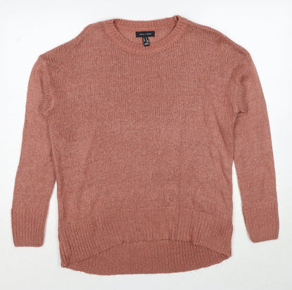 Womens UK Size M New Look Brown Pullover Jumper