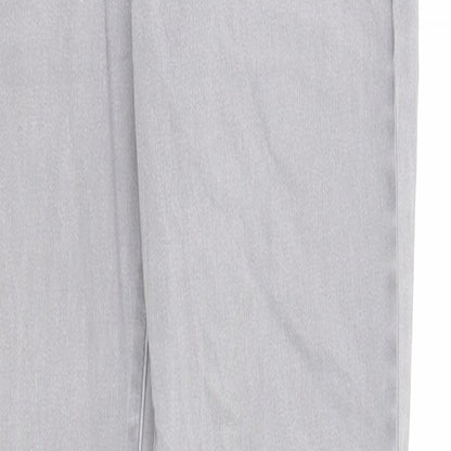 Uniqlo Womens Grey Cotton Skinny Jeans Size 29 in Regular Zip