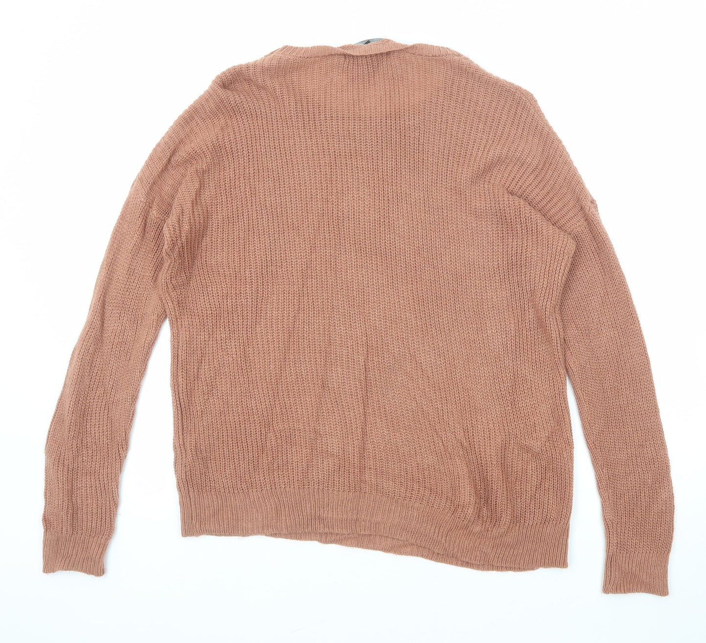 Womens UK Size M FOREVER 21 Brown Pullover Jumper