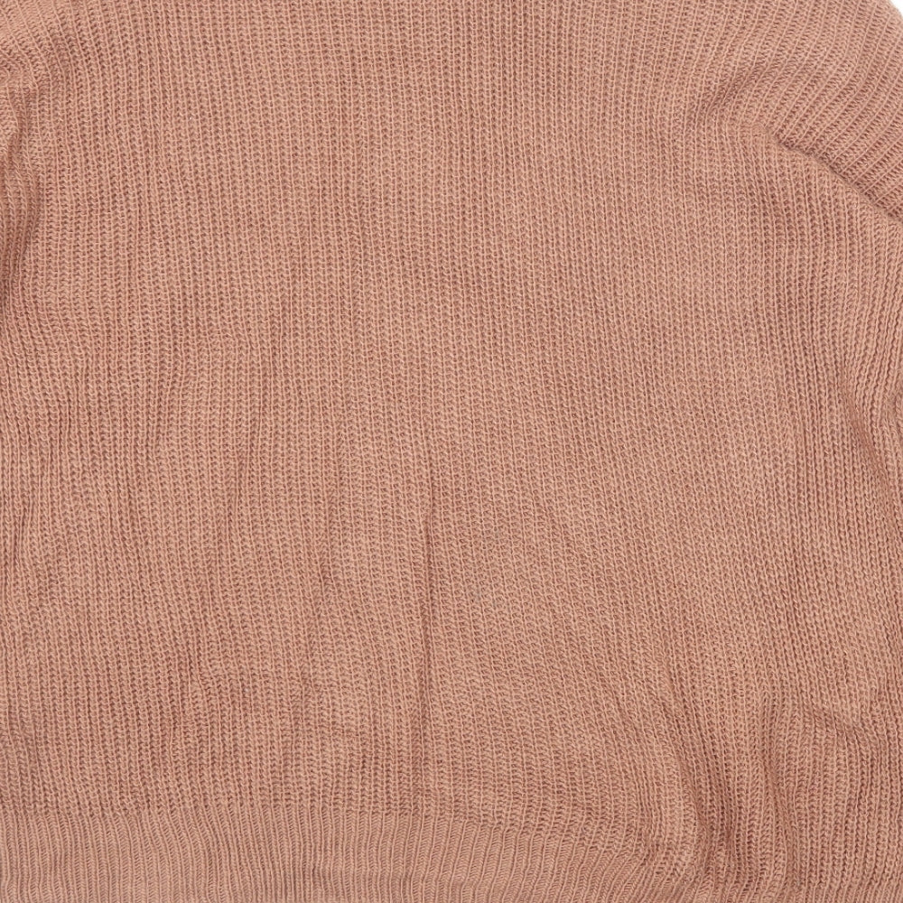 Womens UK Size M FOREVER 21 Brown Pullover Jumper