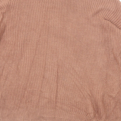 Womens UK Size M FOREVER 21 Brown Pullover Jumper