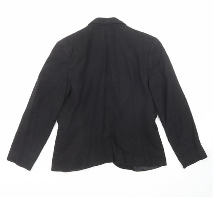 Womens UK Size 10 ASOS Black Jacket